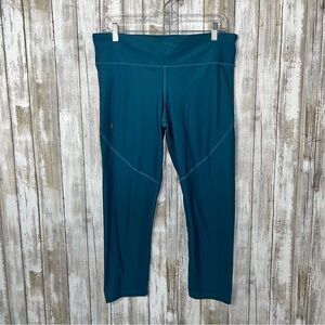 Under Armour Teal Blue Ankle Compression Leggings